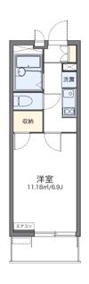 レオパレスアムール大宮Ⅱの間取り画像
