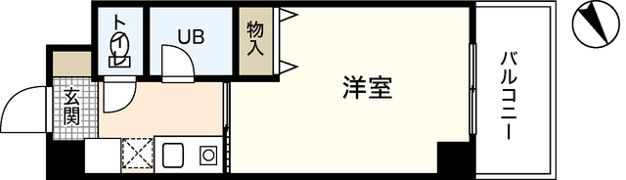 リバーサイド中村の間取り画像