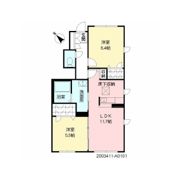 グリナージュアリーナの間取り画像