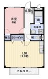 プランタン津崎の間取り画像