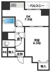 ハーバーウエスト神戸の間取り画像