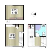 バイカーズアパートメントの間取り画像