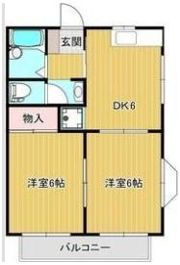 ノーブルビレッヂⅡの間取り画像