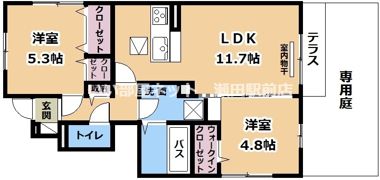 メゾン ソレイユの間取り画像