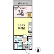 エクセリア蓮根の間取り画像