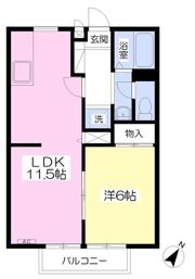 セピアたかぎの間取り画像