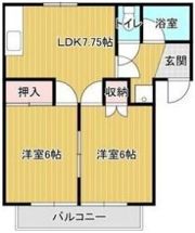 メゾン青葉台 №5の間取り画像