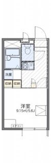 レオパレスロフテージミドリの間取り画像