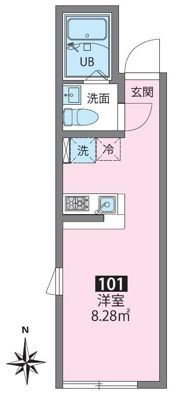 CASADIA赤塚の間取り画像