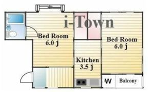 大平マンションの間取り画像