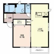 リジュール オオタの間取り画像
