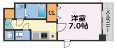 フォーリアライズ南堀江ヴィータの間取り画像