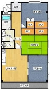メイゾン島田の間取り画像