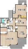 ビレッジアール大淀南の間取り画像