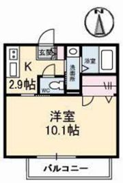 シャーメゾン島田本町の間取り画像