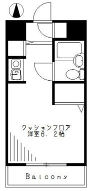 大裕ハイツの間取り画像