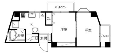 ノースヴィレッジⅡの間取り画像