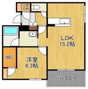 シャーメゾンステージ新成の間取り画像