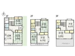 ウエルネス瀬戸口の間取り画像