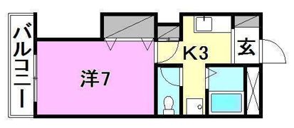 東一万ビルの間取り画像