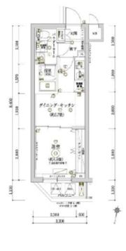 ECREDE赤羽SOUTHの間取り画像
