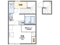 レオパレスボナールの間取り画像