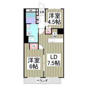 リブレス東浦和 旧東浦和ハイツの間取り画像