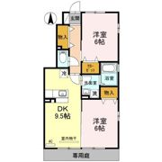 ジュネス一本木 B棟の間取り画像