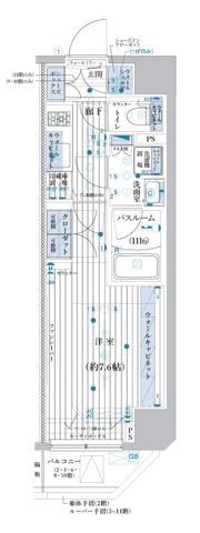 ブライズ池袋の間取り画像