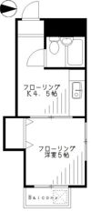 鈴木ハイムの間取り画像