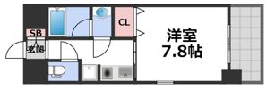グレンパーク中川の間取り画像