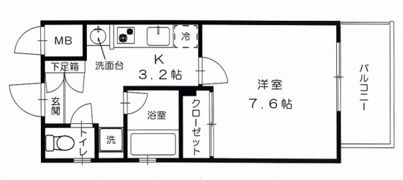 グッドヘルスビルの間取り画像