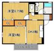 シャトン・アイA棟の間取り画像