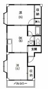 ハイムコバヤシの間取り画像