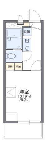 レオパレスフローラルの間取り画像