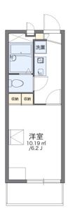 レオパレスフローラルの間取り画像