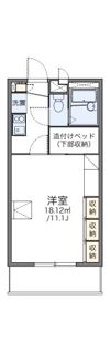 レオパレス湘南Aの間取り画像
