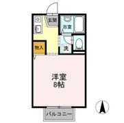 レジデンス高柳 B棟の間取り画像
