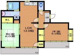 福田邸の間取り画像