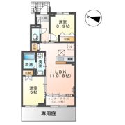 (仮称)市原市市原新築アパートの間取り画像