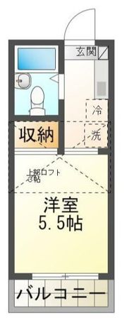 第12クリスタルハイツの間取り画像