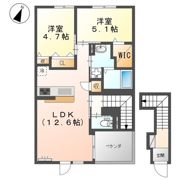 クレールの間取り画像