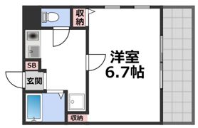 FLAT34深江橋の間取り画像