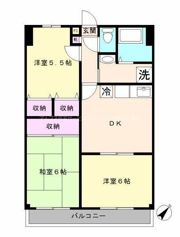 ガーデンクレス弐番館の間取り画像
