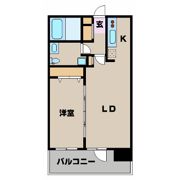 カスタリア蔵前の間取り画像