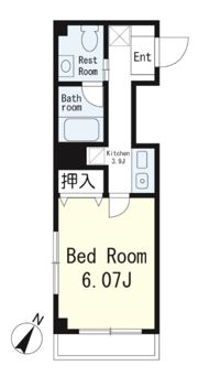 WING髙尾の間取り画像