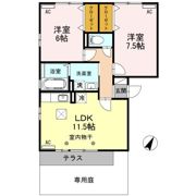 リビングタウン双葉 A/Bの間取り画像