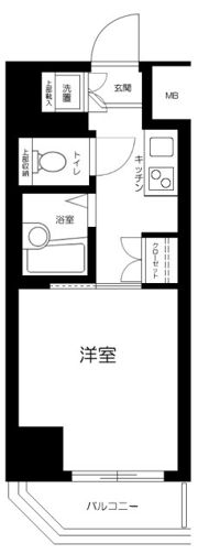 ルーブル神楽坂の間取り画像