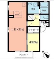 クレールMの間取り画像
