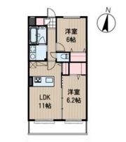 ウッドコート御南の間取り画像